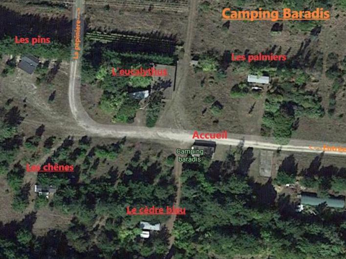 Camping Baradis Commensacq Εξωτερικό φωτογραφία